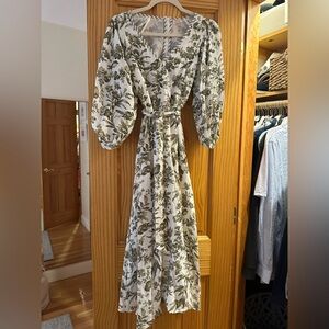 Toile Midi Dress Small